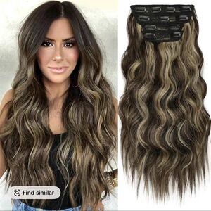Natural Wavy Brown Hair Extensions